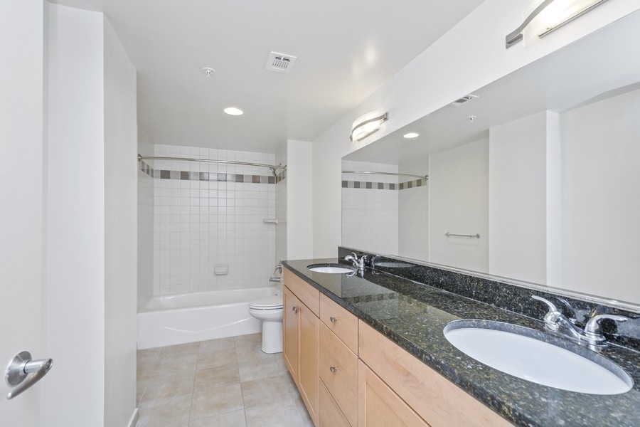 Extended Vanities with Granite Counters & Great Storage